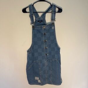 Denim Overall Dress by Vans size M